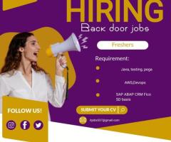 Backdoor Hiring Hyderabad 9989612735